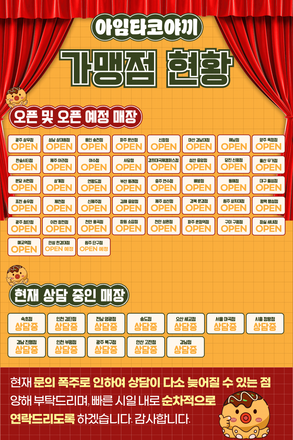 가맹점 현황